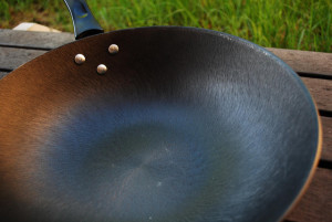 Eredeti öntöttvas wok